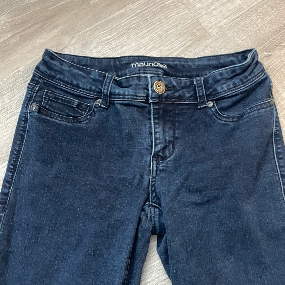 Maurices Size Small Dark Wash Jeggings